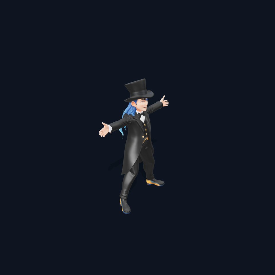 Charming Magician model pack